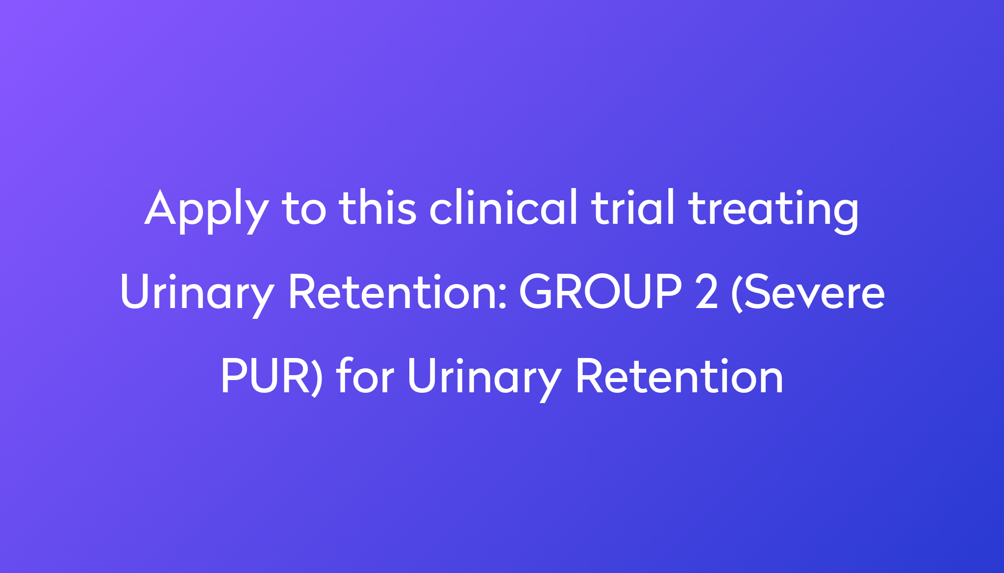 Treating Urinary Retention In Males